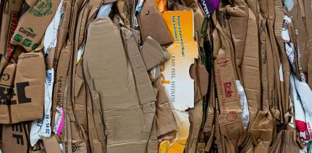 El cartón es uno de los residuos que más se recicla en España.