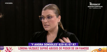 Lorena Vázquez en 'Y ahora Sonsoles'