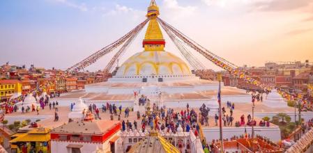 Estupa de Boudhanath, Katmandú, Nepal