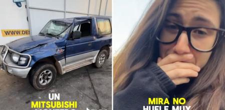 Enseña un todoterreno que les llevan al desguace y el olor que tiene su interior le repugna: