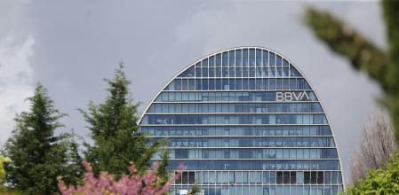 Sede de BBVA en Madrid. Edificio 'La Vela'.