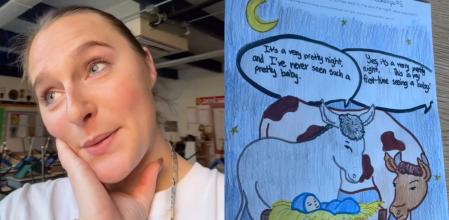 Una profesora de infantil pregunta a sus alumnos qué creen que dirían los animales si pudiesen hablar al ver nacer a Jesús y las respuestas son para enmarcar