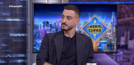 Joselu durante su entrevista en 'El Hormiguero'