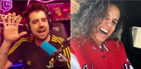 Auronplay y Sara Ismael