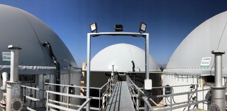 Planta de biometano de Ence en  La Galera. Tarragona