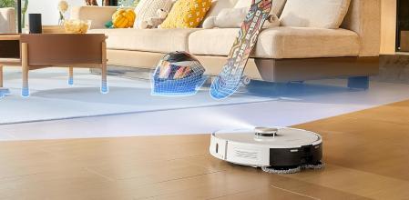 Este robot detecta cada objeto en un rango amplio de acción