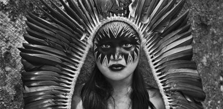 Fotografía de Sebastiâo Salgado, en la exposición del Museu Marítim