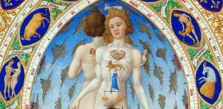 anatomical man tres riches heures duc du Berry