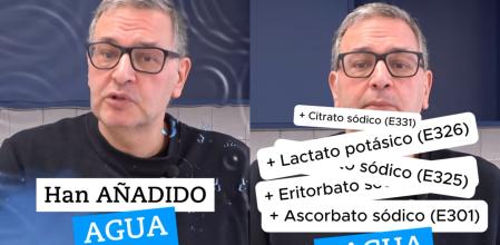Fíjate en el listado de ingredientes al comprar la carne en el supermercado.