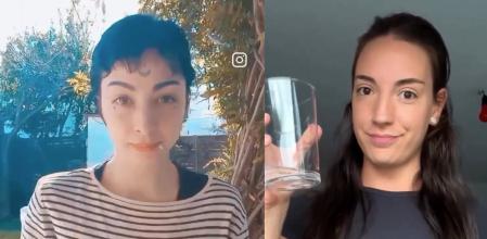 Dos de las protagonistas de los vídeos