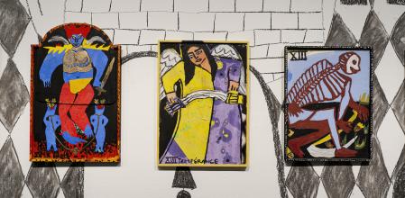 Johanna Dumet . Instalación Tarot Cards, 2020-2024. Foto: Maru Serrano