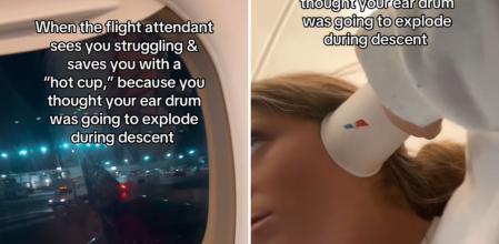 El truco imprescindible de una azafata para destaponar los oídos en pleno vuelo que nadie conoce: 
