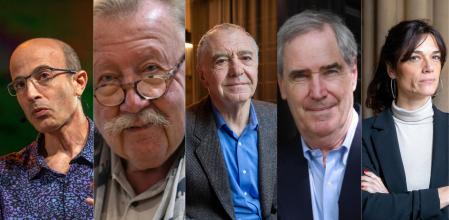 Yuval Noah Harari, Peter Sloterdijk, Gilles Lipovetsky, Michael Ignatieff y Clara Serra