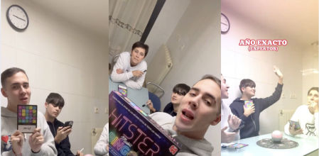 La familia dejó momentos de auténtica risa