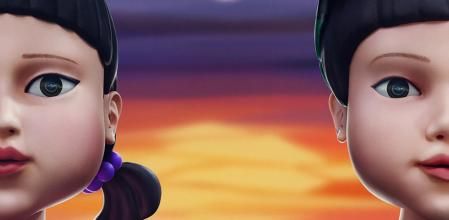 Ay, ay, que la muñeca robot ha hecho un amigo.