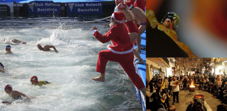 El tió en una gota, los villancicos callejeros y la Copa Nadal, mejores fotos de diciembre.