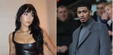 La cantante se dejó ver en el Santiago Bernabéu en el último 'Clásico'