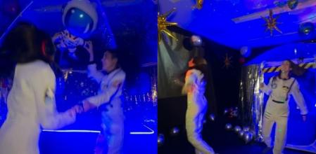 Paz Padilla baila en su casa junto a su hija, Anna Ferrer