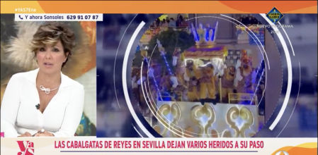 Dos jóvenes relatan el infierno vivido en la cabalgata de Sevilla tras caerles un paje encima