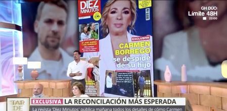 Carmen Borrego y José María Almoguera firman la paz