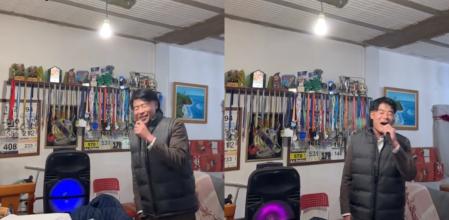 La increíble actuación de un japonés en un karaoke de Valencia cantando Nino Bravo que no deja indiferente: