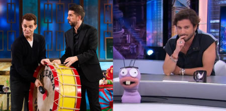 Pedro Alonso acudió este miércoles a 'La Revuelta' y Manuel Carrasco fue a 'El Hormiguero'