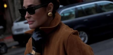 Vicky Martín Berrocal con el elegante conjunto de Zara