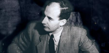 El sueco Raoul Wallenberg en Budapest, Hungría, en 1944