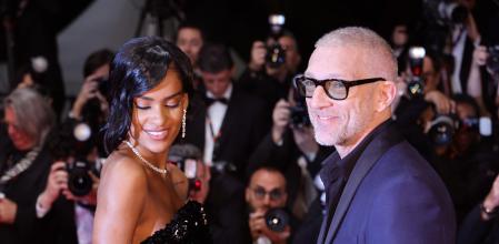 Vincent Cassel y Narah Baptista en su primera aparición oficial como pareja el pasado mayo en el festival de Cannes