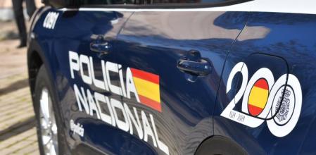 Un coche de la Policía Nacional