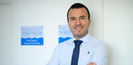 El presidente del PP de la provincia de Valencia y portavoz de esta formación en la Diputación de Valencia, Vicent Mompó, en una imagen reciente.
