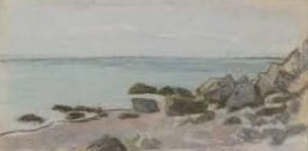 Imagen de Bord de Mer, de Monet, cuadro que se recuperó tras un largo y accidentado periplo