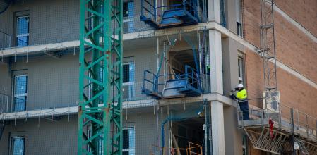 27 - 11 - 2024 / Barcelona / Viviendas en construccion / Foto: Llibert Teixidó