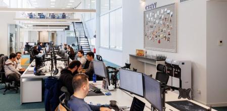 Equipo de ByteTravel en las oficinas de Sant Cugat