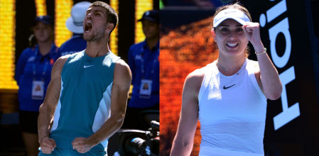 Alcaraz y Badosa logran meterse en los octavos del Open de Australia