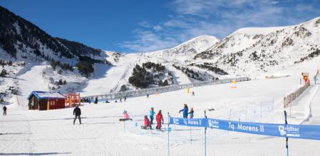 Les pistes d'esquí a Vallter