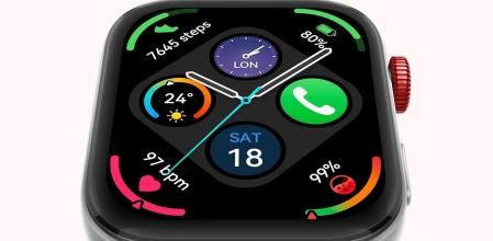 La pantalla de este reloj se ve magníficamente bien