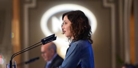 La presidenta de la Comunidad de Madrid, Isabel Díaz Ayuso