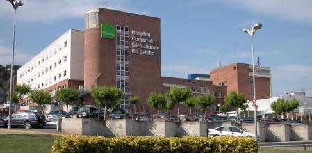 Actual edificio del Hospital de Calella .