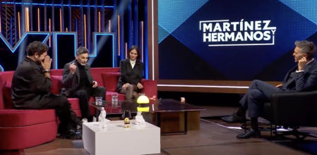 Antonio Orozco, Fernando Tejero y Andrea Duro en 'Martínez y Hermanos'