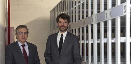 El conseller de Educación, José Antonio Rovira, en un acto reciente en Castelló junto al ministro de Cultura, Ernesto Urtasun&nbsp;