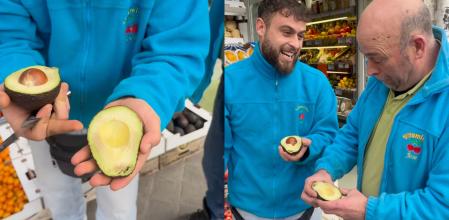 No aprietes el aguacate para saber si está en buen estado, pues podrías estropearlo.