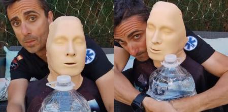 Miguel Assal enseña cómo realizar correctamente la maniobra de Heimlich