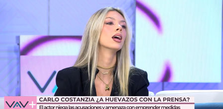Alejandra Rubio sale en defensa de Carlo Costanzia tras ser acusado de agresión y carga contra Telecinco: ''Me parece una barbaridad''