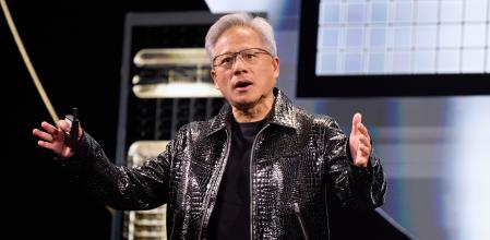 El CEO de Nvidia, Jensen Huang.&nbsp;
