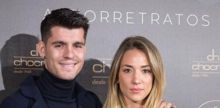 Álvaro Morata y Alice Campello en una imagen de archivo