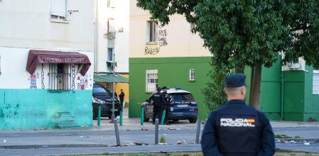 Imágenes de la operación de la policía nacional