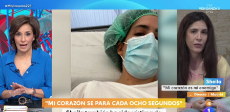 Sheila en 'Mañaneros'