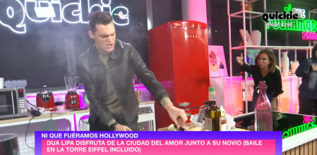 María Patiño entra en pánico y pone patas arriba el plató de 'Ni que fuéramos' por lo ocurrido en directo: ''Salid todos a la terraza''