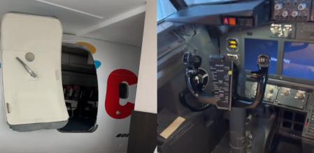 El joven quedó sorprendido con su habitación de hotel.